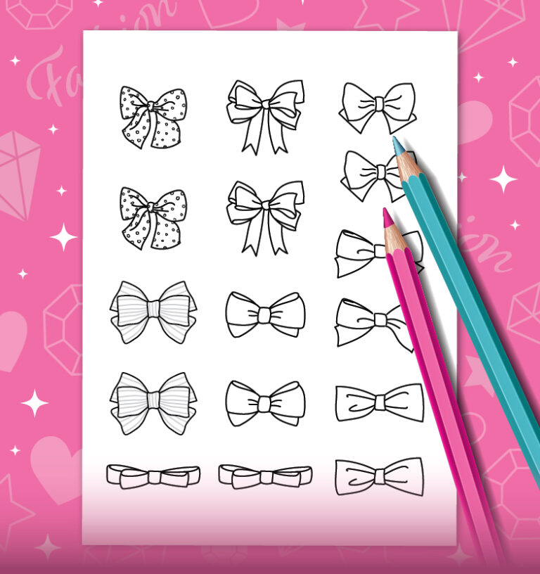 Color the bows